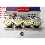 Toyota Piston Supra 2J 2JZ 86.5MM MITSUBISHI 4G63 EVO 1-9 EVO123 EVO456 EVO789
