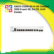 CISCO C1200-8T-E-2G Catalyst 1200 8-port GE, Ext PS, 2x1G Combo