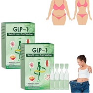 GLP-1 Oral Solution,GLP-1 M-oringa Drops,Natural GLP-1 Supplement Drops for Women and Men,Boosts Met
