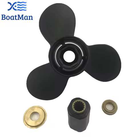 BoatMan® Propeller for Mercury Outboard Motor 13 1/4x17 40HP 50HP 60HP 125HP 140HP 48-77344A45 15 Sp