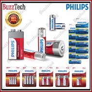 BuzzTech Philips Alkaline Battery AAA Battery AA Battery 9V Battery LR23 LR27 100% ORIGINAL Dry Bate