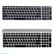 dreamedge14 Silicone Keyboard Cover for K580 K585 K470 MK470 Ergonomic Desktop Keyboard
