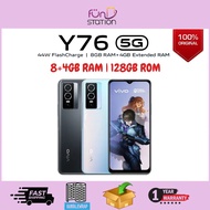 VIVO Y76 5G (8GB+4GB+128GB) | GAMING PHONE | VIVO MALAYSIA WARRANTY