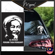 [Ready Stock]HIGH GRADE TOK GURU PERGIMU TIADA GANTI TOK GURUKU STICKER LORI STICKER KERETA STICKER 