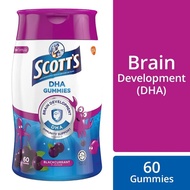 SCOTTS DHA GUMMIES BLACKCURRANT 60S