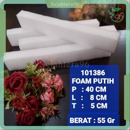 Foam Busa kotak untuk Floral bunga kering warna putih untuk artificial bunga hias dan dekorasi lamaran Premium Termurah