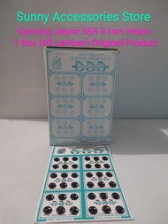 Kancing Jepret Prym 555 Hitam 8 mm *Original Product*(1 Box=48 Papan 1 Papan=36 Set)