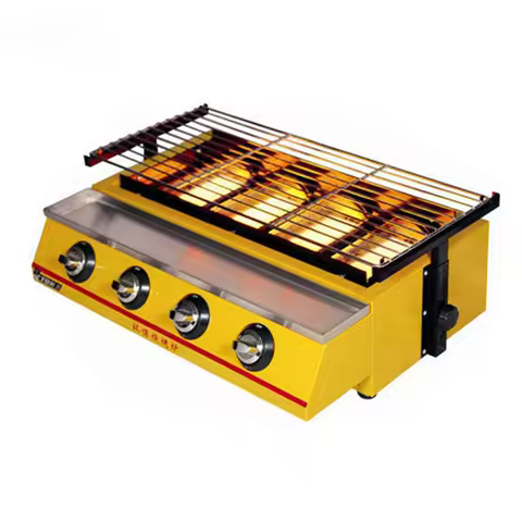 Rotisserie Chicken Gas Oven Grilled Corn Machine For Sale