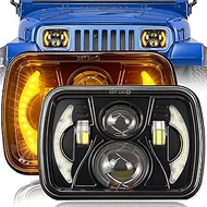 HILLSKING 7X6 5X7 Led headlights,Super bright 4X6 trucks headlight,DC 9-36v 2b1 chevy express headli