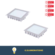 [Safety Mark Certified] LUZ LED Square Downlight 12W / 15W Single colour/ Tri-colour
