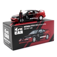 Era Car 1:64 Diecast Model Car - SP53 Integra Type R Dc2 Advan Livery
