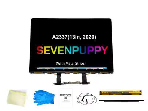 SEVEN PUPPY Replacement LCD Screen for MB Air 13inch A2337 (Compatible with M1 2020 Year, EMC 3589)