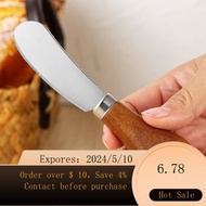 Food Grade Stainless Steel Cheese Knife Butter Butter Knife Cheese Knife Applicator Jam Knife Portable Western Food Suit