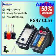 Cl57 Pg47 E480 E4270 AHGBW CL-57 PG-47เปลี่ยนตลับหมึกสำหรับ Canon เครื่องพิมพ์ตลับ Pixma E400 E410 E