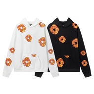 ❤❀ [Ready Stock] ❤ DENIM TEARS Hoodie Kapok Foam Printed Loose Fitting High Street Couples Hoodie