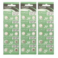 [SG] [30 Pieces] SUNCOM AG2 SR726SW LR726 396 397 Alkaline Button Battery