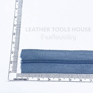 3-Tooth Nylon Zipper Gray 5 Yards
