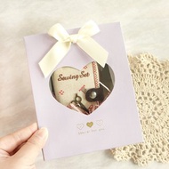 愛心開窗蝴蝶結禮物袋-小(2色) SBG-378 |禮品袋 包裝袋 交換禮物