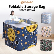 FIGARO Household Foldable Laundry Bag Blanket Storage Bag Raga Baju Clothes Basket Storage Baju Quilt Bag Bakul Baju 收纳袋