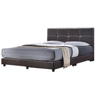 [A-STAR] Bejeweled Faux Leather Bed frame Set in Queen Size (mattress included)