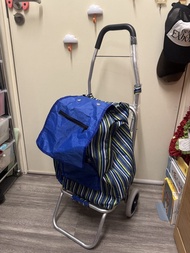 輕便摺疊購物車 買餸車 買菜車