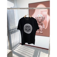 Versace/Versace 2026 Round Neck Short-Sleeved T-Shirt Couple Style Men Style Comfortable Breathable 