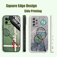 Casing For Realme C20 C25 C25S C25Y 9i Narzo 30A Yonex Badminton Racket Court Aesthetic OAP04 Phone Case Square Edge