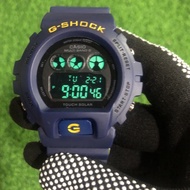 GSHOCK VEMPIRE TWO TONE STRAP NAVY BLUE YELLOW DW6900 FOR WOMEN N MEN