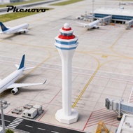 [Phenovo] 1:400 Scale Airport Control Model, 1:400 Scale Airport Building Model for Display.