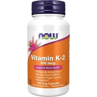 NOW s s K2 100 mcg Menaquin4 (MK4) ports B Health* 100 Kapsul Sayuran