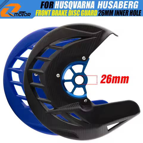26mm Front Axle Brake Disc Guard Cover For Husqvarna Husaberg 125 250 300 350 450 501 TE FE 2009-201