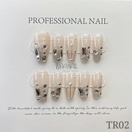 Nailbox Premium Design TR02 Coral Jelly Various Sizes