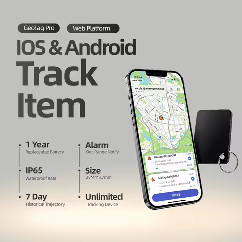 Tracker 1Year Custom logo Historical Trajectory Batch Management Pet Key Anti Lost Web App Free API 