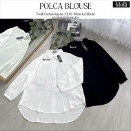 Polca Blouse Twill Cotton Rayon MolliOriginal