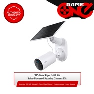 TP-Link Tapo C410 Kit 2K Color Night Vision Solar-Powered Security Camera Kit