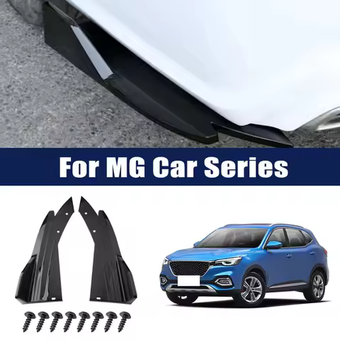 Rear Bumper Lip Diffuser Splitter Canard Protector Front Spoiler Body Kit For MG 3 4 5 6 7 ZS HS ONE
