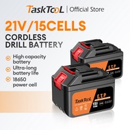 TASKTOOL 2888VF 988VF 15 sections of  Large capacity lithium battery Cordless drill battery for Maki