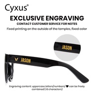 Cyxus Pet Picture Custom Glasses  Engraved Sunglasses  DIY Pet Custom Special Memorial Photo Frame D