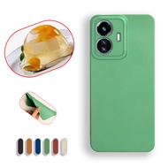 Liquid Jelly Case For Vivo Y77 5G Y77e iQOO Z6 Lite V2166BA V2169 I2208 Skin-like Soft TPU Soft Sili