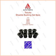 ◙ ✌ ◳ Shackle Bushing Rear Leaf Spring Bushing (Set): Crosswind Sportivo TFR Fuego Hilander Dmax Al