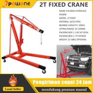 Hydraulic Engine Crane Truck Lipat 2 Ton Heavy Duty Hydraulic Engine Crane 2 TON 2T Jack Engine Cran
