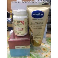 [Thailand] Vaseline Serum Burst UV Lotion/Lotion ( 330 ml ) + Bach Ngoc Lien/Body Whitening Cream + 
