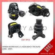 HONDA ACCORD SV4 ENGINE MOUNTING 4 PEICES IN 1SET-HONDA ACCORD SV4 2.2 L H22A DOHC V-TEC AUTO