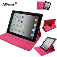 AFesar tablet case for iPad 2 (2th gen.2011)  iPad 3 (3rd gen.2012) iPad 4 (4th gen.2012) Model A1395 A1396 A1397 A1403 A1416 A1430 A1458 A1459 A1460 Pu leather 360 Rotating multi-angle stand cover case