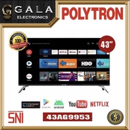 LED ANDROID TV POLYTRON 43 Inch 43AG 43RG9059 43RG