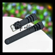 Tali Jam Tangan Seiko Rubber Diver 20mm 22mm Strap Tali Jam Seiko 20mm 22mm