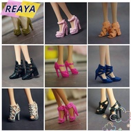 REAYA 1/6 Dolls Boot Foot Length 2.2cm Fashion Plastic High Heels Shoes