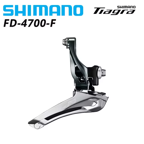 Shimano FD-4700 Tiagra 2X10Speed Front Derailleurs Brazed On Clamp Band Mount Road Bicycle for Tour 