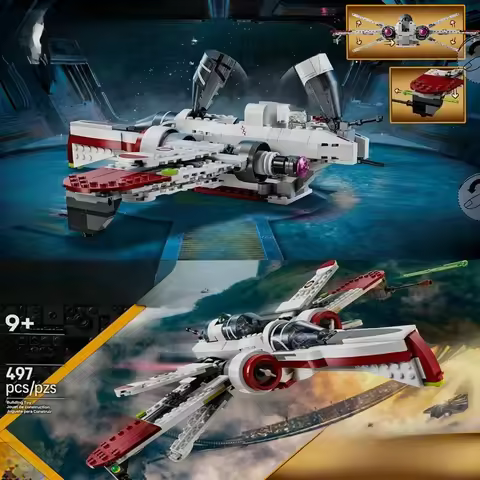 ARC-170 Star fighter Assembled V-Wing Building Blocks Sets 75402 Compatible With Legoed Particles Su