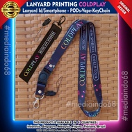 Lanyard Printing Fashion-KeyChain Coldplay2023 New (Merchandise)